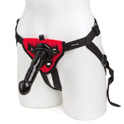 Kit de arnés rojo ajustable, con dildo, vibrador y mucho más... Kit de arnés rojo ajustable, con dildo, vibrador y mucho más...