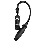 Plug vibrador inflable automáticamente, kit de 5 piezas Plug vibrador inflable automáticamente, kit de 5 piezas
