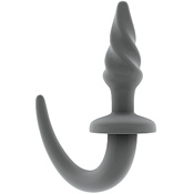 SONO 10, plug anal en espiral con cola SONO 10, plug anal en espiral con cola