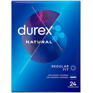 DUREX NATURAL PLUS 24uds