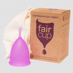 Fair Cup, tu copa menstrual solidaria