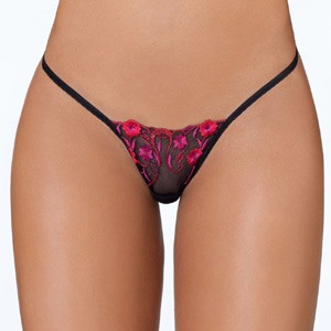 Mini tanga bordado Cabaret