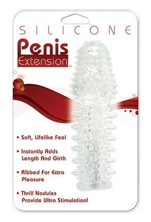 Extensión de pene de silicona