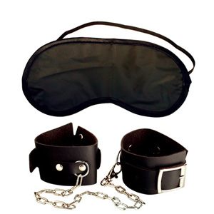 Esposas de cuero de Fetish