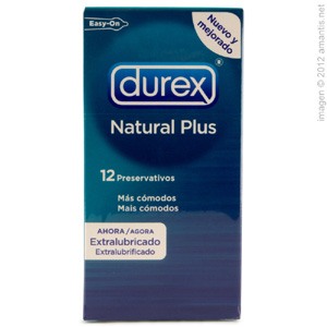 Durex Natural Plus 12 o 24 uds.