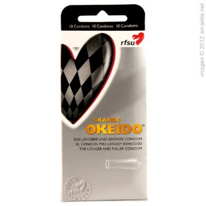 Okeido, el condón largo y espacioso