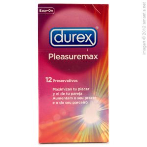 Durex Dame Placer Pleasure Max - 12 unidades, estriado