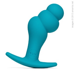 Boosty, plug anal compacto de aterciopelada silicona