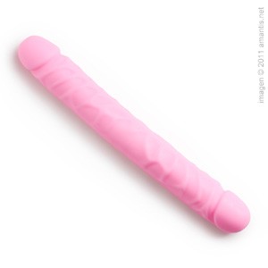 Dildo doble rosa