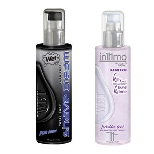 Crema de afeitado íntimo