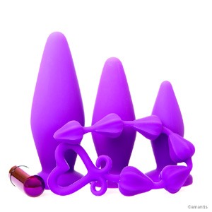 Kit anal de silicona Glup! 5 piezas
