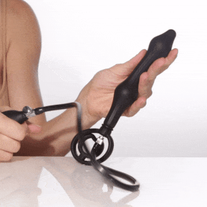 INFLOW - Plug Anal inflable con anilla y desmontable