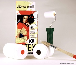 Pintura corporal de Látex