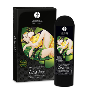 Lotus Noir, Gel sensibilizante ecológico para parejas de Shunga
