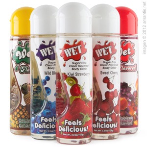 Wet Lubricante con sabor 100Ml