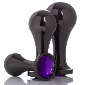 OBSIDIAN – Plug de Aluminio Negro Espejo