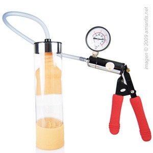 Desarrollador del pene con manómetro, Magnum Pump