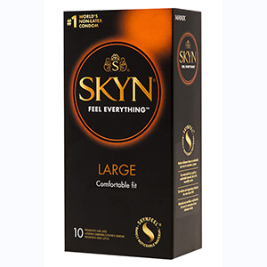 MANIX SKYN LARGE - 10 Preservativos XL sin látex