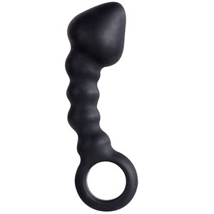 Buttplug de silicona con anilla