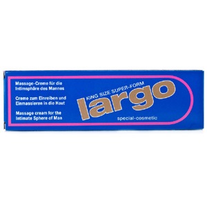 Crema LARGO, loción alargadora del pene