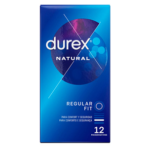 DUREX NATURAL PLUS 12Uds