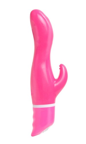 Noches de neón, vibrador articulado con <i>clito-estimulador</i>