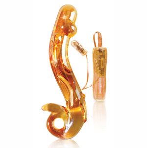 Vibra-Lum, dildo para masaje punto-G de Cristal Soplado