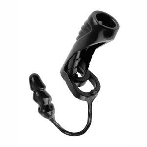Funda extensora del pene con plug incluido