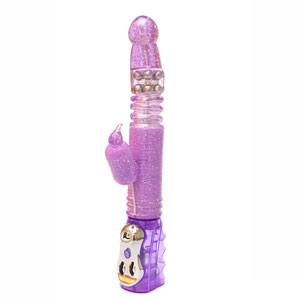 Vibrador Pingüi, con rotación y sube-baja