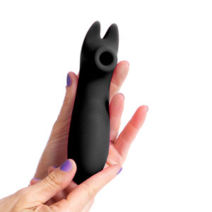 FOXY – Succionador con mango vibrador y orejitas