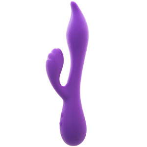 Vibrador doble estimulación de silicona GAUDENS