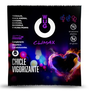 3 Chicles vigorizantes WUG Vigor