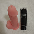 Imagen en comentario de Lubricante CREAMY CUM 150ml, Tan real como el semen
