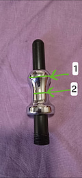 Imagen en comentario de Plug anal hueco de acero inoxidable