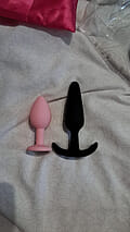 Imagen en comentario de LÁGRIMA - pequeño plug anal con brillante