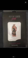 Imagen en comentario de STRISCE, Minivestido de rejilla a rayas de amantis