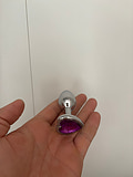 Imagen en comentario de MONAMOUR - Plug Anal con Brillante de Corazón