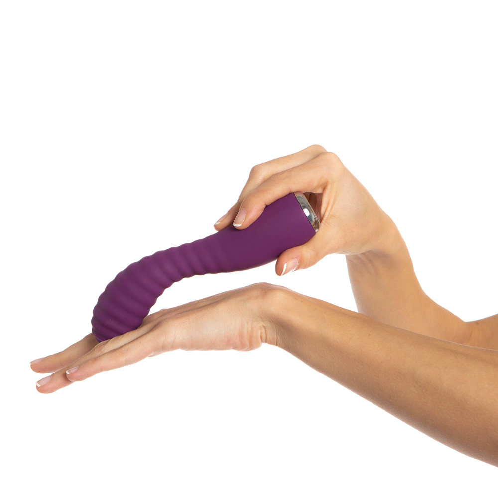 ORÜKI - Vibrador ondulado y flexible con función calor