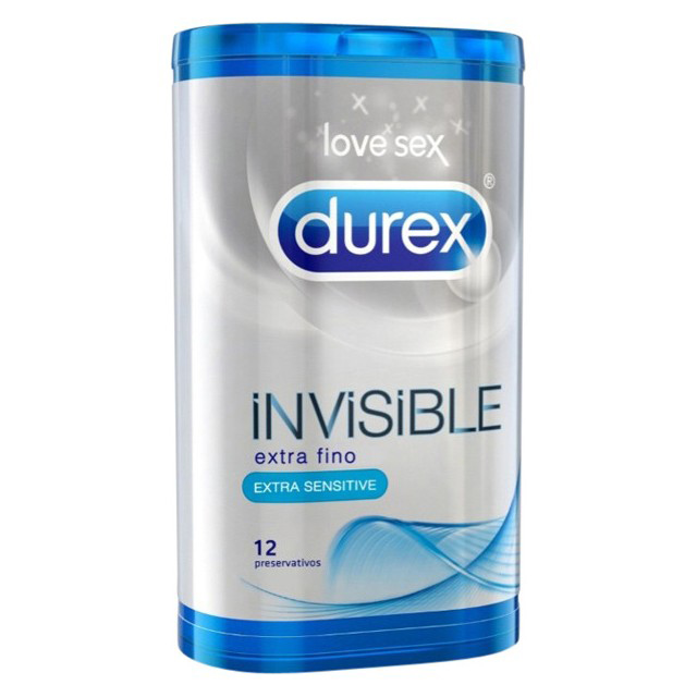 Durex Invisible Extra Fino 12 unidades