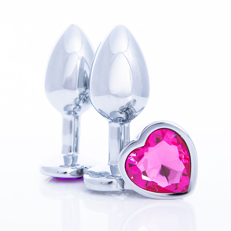 anal plug online Plug Corazon: La Guía Definitiva para Usar un Tapón Anal de Acero  Inoxidable con Forma de main image 1