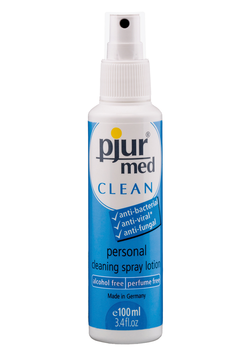 Pjur Clean. Spray para limpieza íntima sin alcohol
