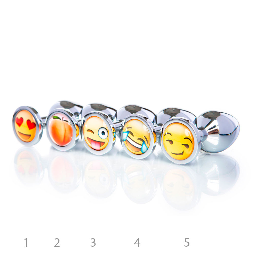 EMOJI PLUG, 5 modelos anales con mensaje