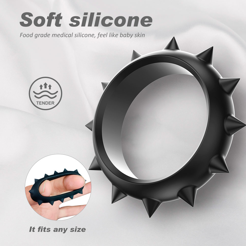 WUFF WUFF - Collar de silicona para el pene
