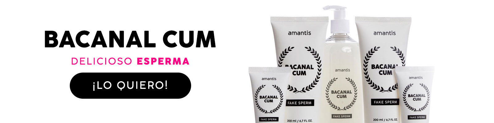 BACANAL CUM – Lubricante Esperma