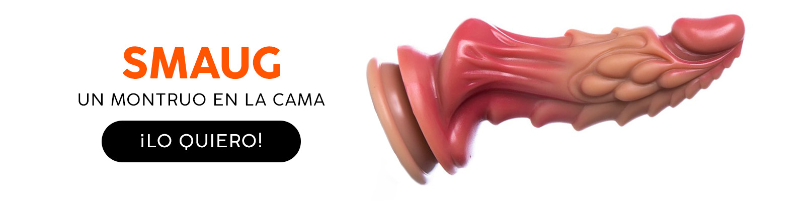 AVATAR SMAUG - Pene de Dragón de Silicona XL