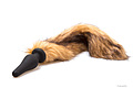 SAUVAGE FOX - Plug negro con cola marrón