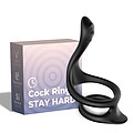 STAY HARD 2P- Doble anilla con estimulación perineal