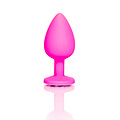 GOTA-SOFT LARGE, plug anal de suave silicona con brillante