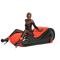 SOFFA KIT, mueble sexual inflable con grilletes